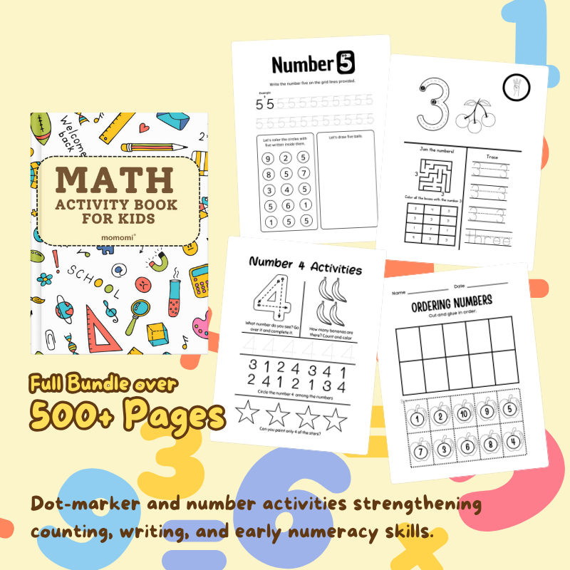 Momomi® Kids Activity Books Bundle