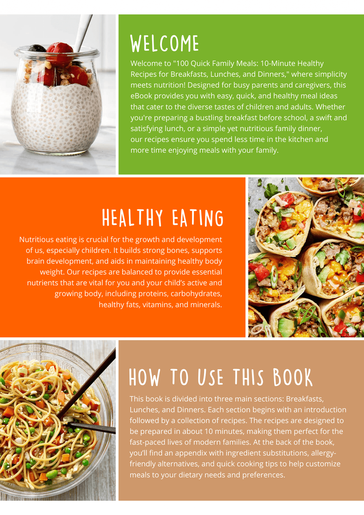100 Quick Family Meal Ideas – eBook