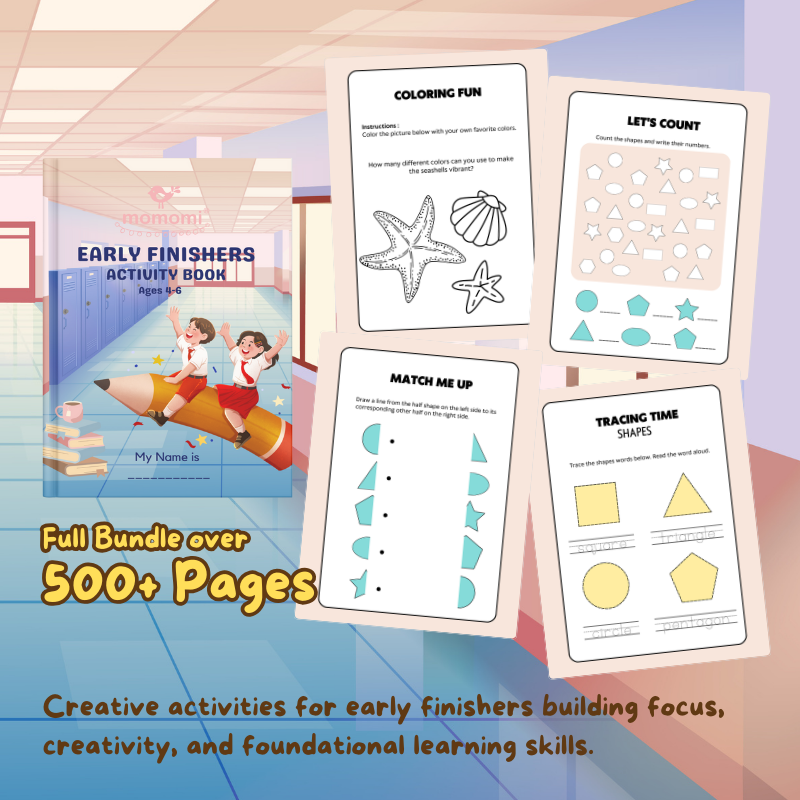 Momomi® Kids Activity Books Bundle