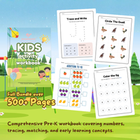 Momomi® Kids Activity Books Bundle
