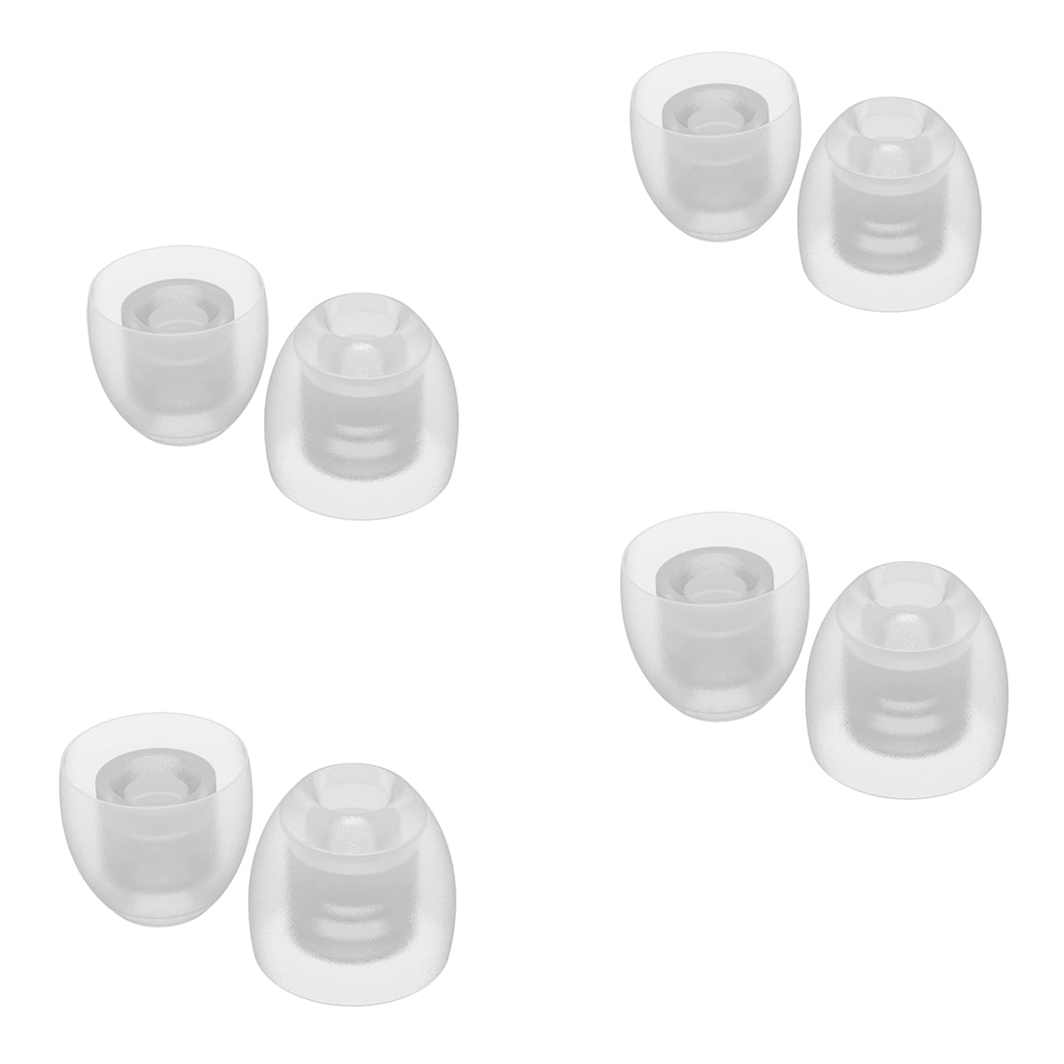 Saccater Bellflower Ear Tips - Ultra Soft Silicone Professional Noise Reduction Ear Tips for Saccater Noise-reducing Earplugs