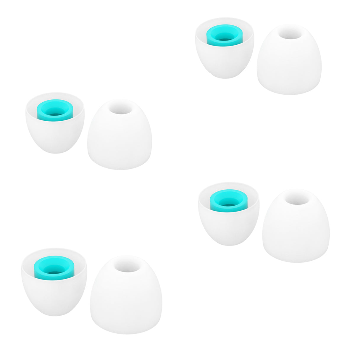 Saccater Bellflower Ear Tips - Ultra Soft Silicone Professional Noise Reduction Ear Tips for Saccater Noise-reducing Earplugs