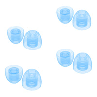 Saccater Bellflower Ear Tips - Ultra Soft Silicone Professional Noise Reduction Ear Tips for Saccater Noise-reducing Earplugs