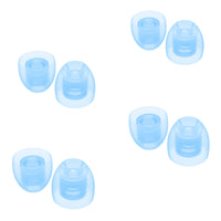 Saccater Bellflower Ear Tips - Ultra Soft Silicone Professional Noise Reduction Ear Tips for Saccater Noise-reducing Earplugs