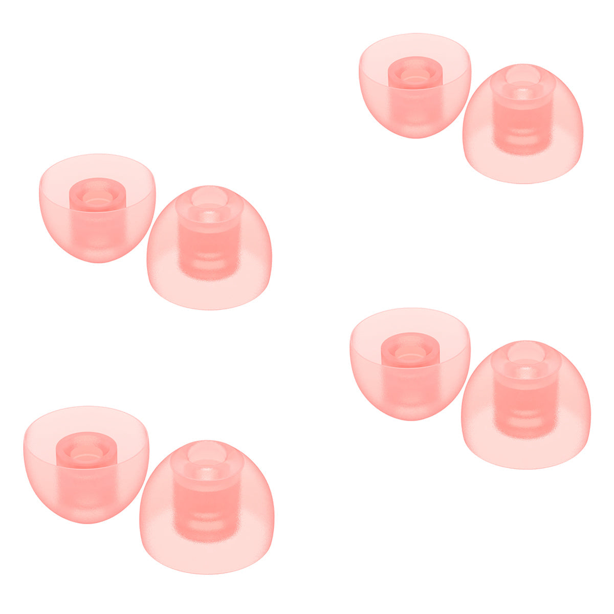 Saccater Bellflower Ear Tips - Ultra Soft Silicone Professional Noise Reduction Ear Tips for Saccater Noise-reducing Earplugs