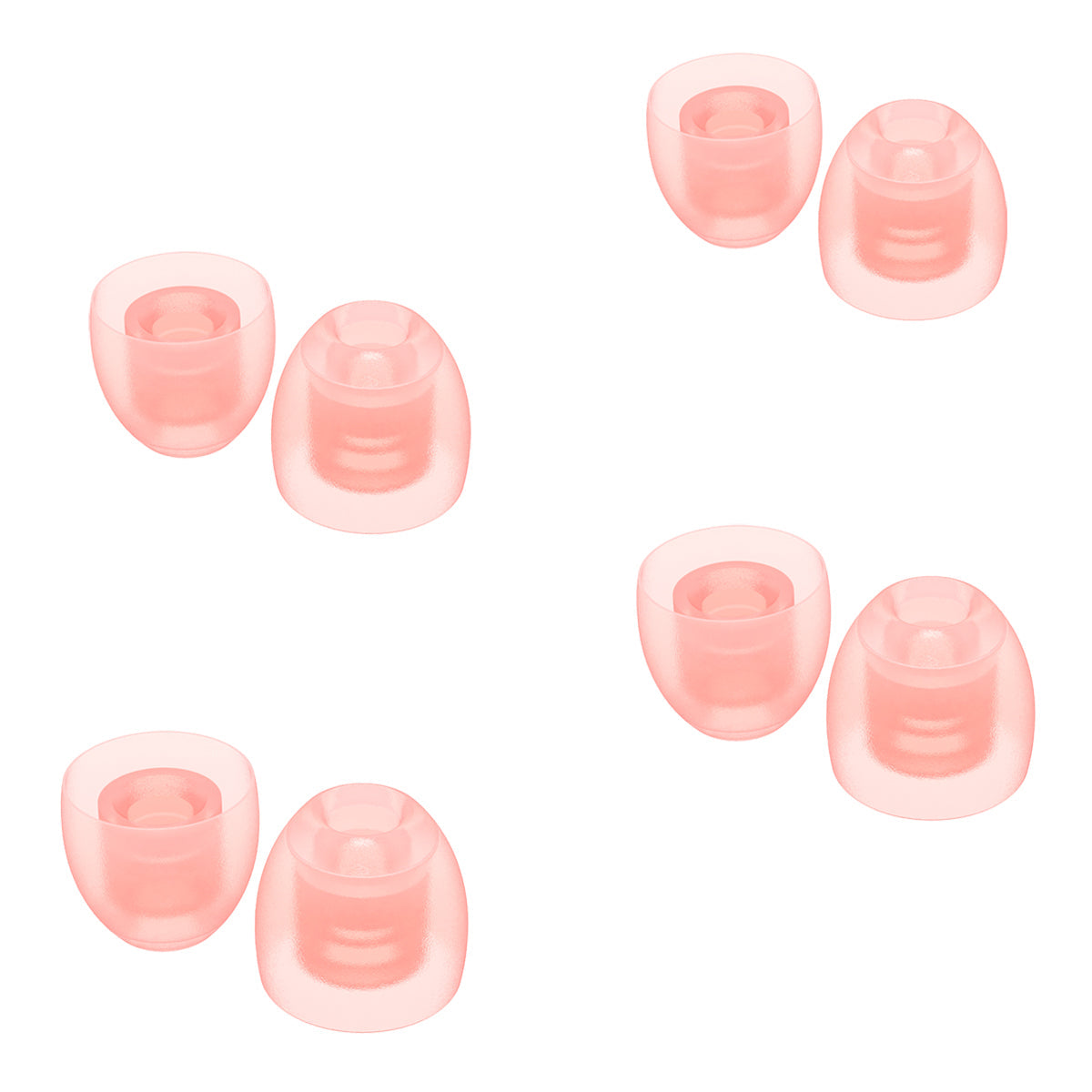 Saccater Bellflower Ear Tips - Ultra Soft Silicone Professional Noise Reduction Ear Tips for Saccater Noise-reducing Earplugs