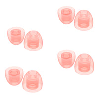 Saccater Bellflower Ear Tips - Ultra Soft Silicone Professional Noise Reduction Ear Tips for Saccater Noise-reducing Earplugs