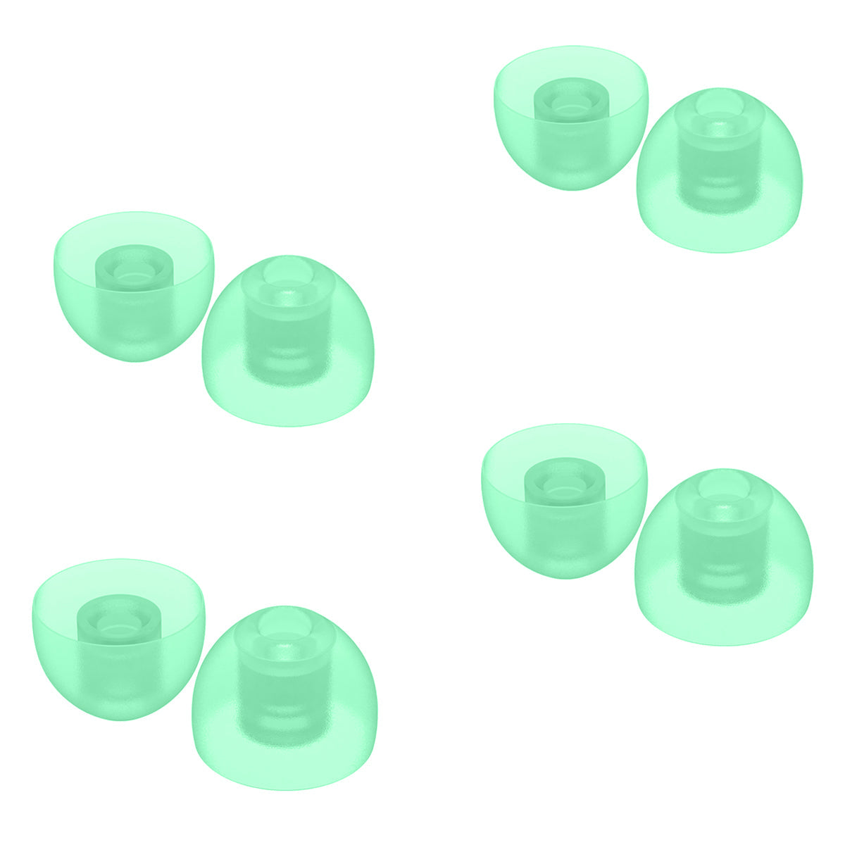 Saccater Bellflower Ear Tips - Ultra Soft Silicone Professional Noise Reduction Ear Tips for Saccater Noise-reducing Earplugs