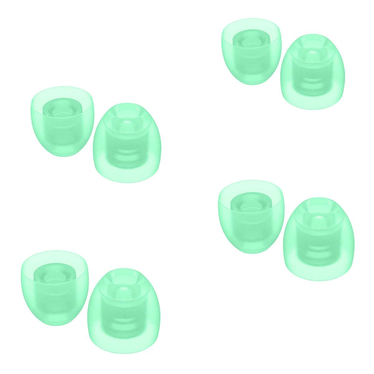 Saccater Bellflower Ear Tips - Ultra Soft Silicone Professional Noise Reduction Ear Tips for Saccater Noise-reducing Earplugs