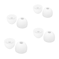 Saccater Bellflower Ear Tips - Ultra Soft Silicone Professional Noise Reduction Ear Tips for Saccater Noise-reducing Earplugs