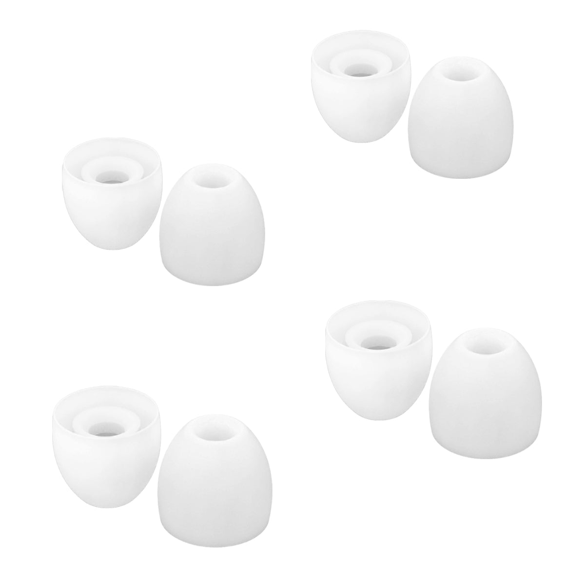 Saccater Bellflower Ear Tips - Ultra Soft Silicone Professional Noise Reduction Ear Tips for Saccater Noise-reducing Earplugs