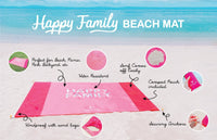 Happy Family Outdoor Rug & Beach Mat