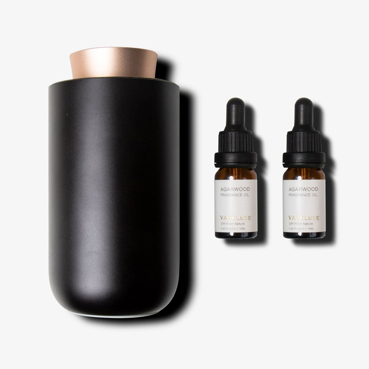 Essential Oil Diffuser (Black Rose Gold)