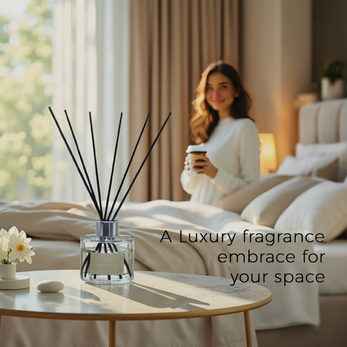 Pear & Freesia Scented Reed Diffuser