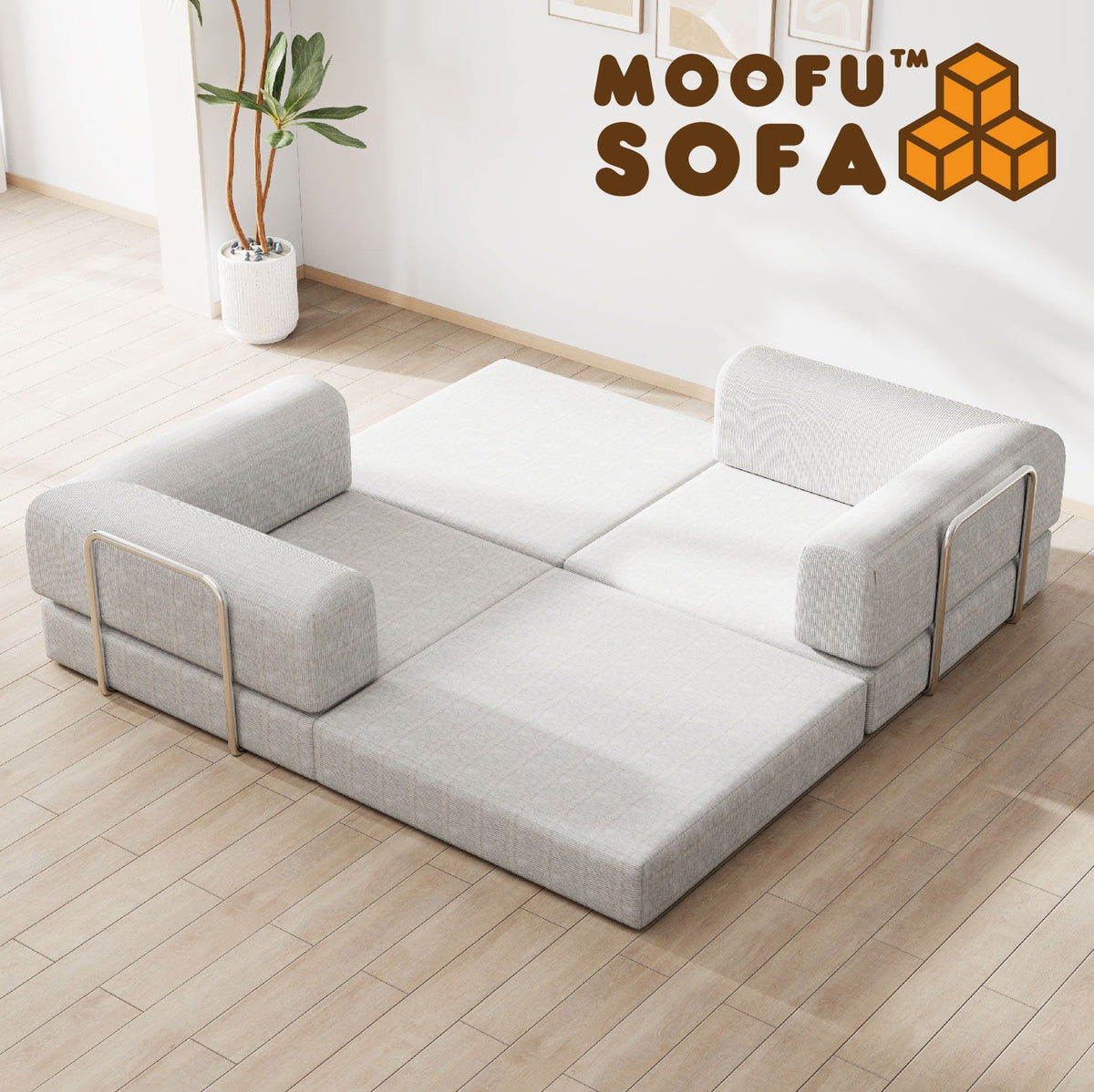 Moofu™ 6-in-1 Modular Kids Sofa Bed