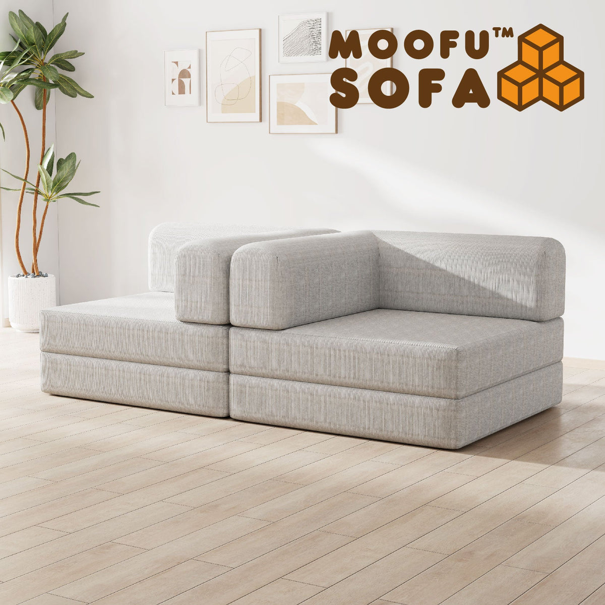 Moofu™ 6-in-1 Modular Kids Sofa Bed