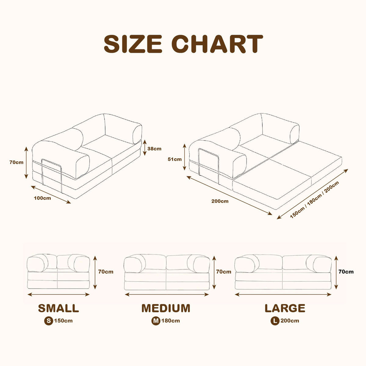 Moofu™ 6-in-1 Modular Kids Sofa Bed