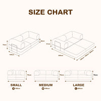 Moofu™ 6-in-1 Modular Kids Sofa Bed