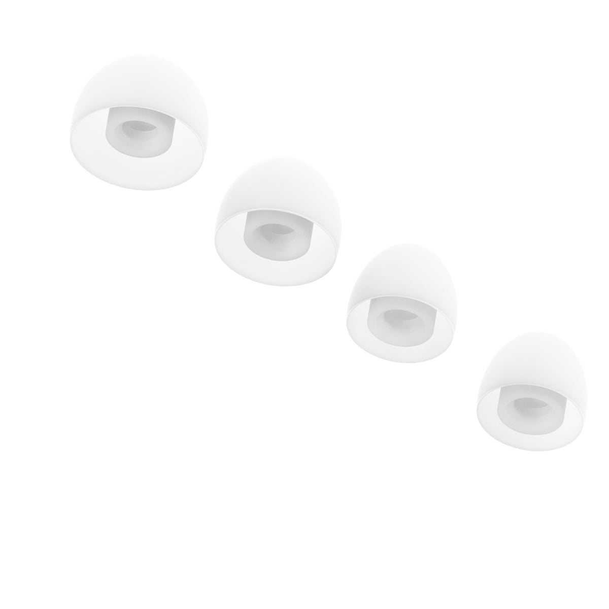 Saccater Bellflower Ear Tips - Ultra Soft Silicone Professional Noise Reduction Ear Tips for Saccater Noise-reducing Earplugs
