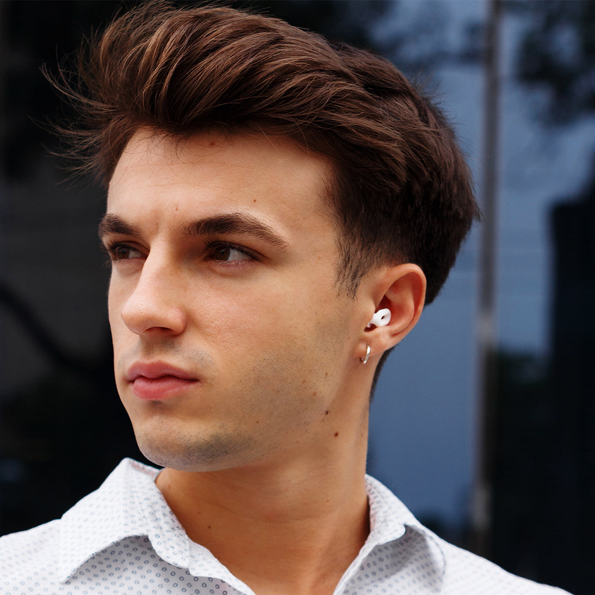Saccater FOCUS Noise-Reducing Earplugs - Reusable Super Soft Silicone Ear Plugs in 60 HS, Perfect for Focus On Job Or Study, Noise Sensitivity & Travel, And For Nice Sleeping | NRR17 SNR23