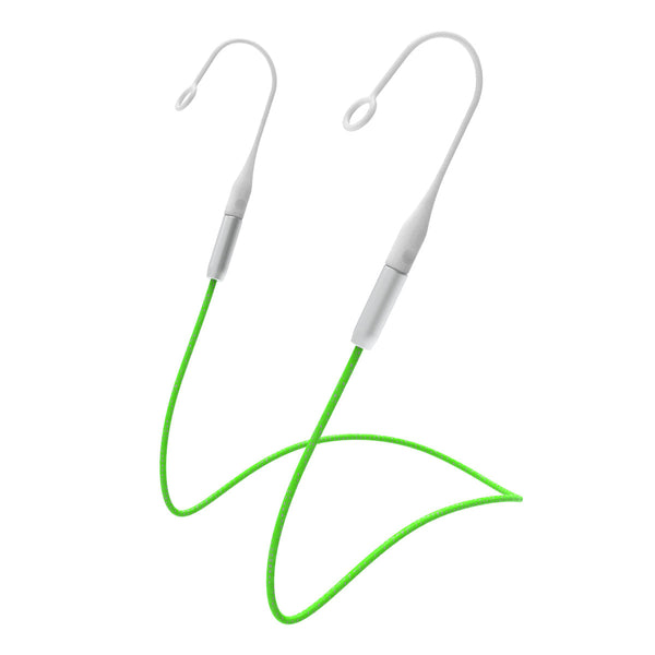 Saccater Link - Tug-resistant Breakaway Earplugs Cord with Reflective Tape for Saccater Noise-reducing Earplugs - 4 Bold Colors Available