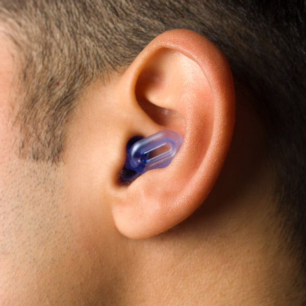 Saccater Luna Glow-in-the-dark Earplug Set - included Silicone & ABS 2-type earplugs in 1 set for multiple noise solution - NRR 13db-30db adjustable