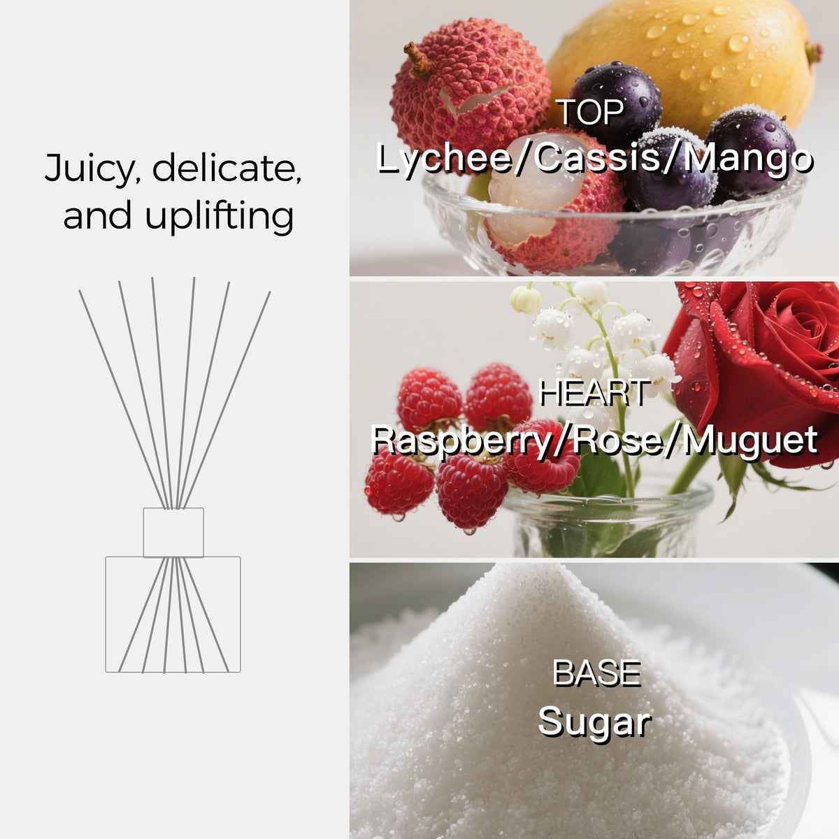 Lychee Scented Reed Diffuser