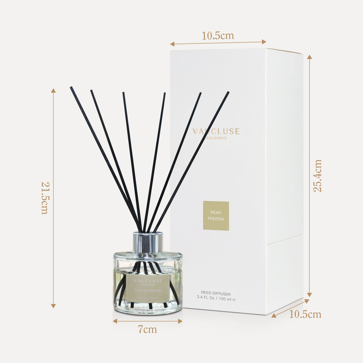 Pear & Freesia Scented Reed Diffuser
