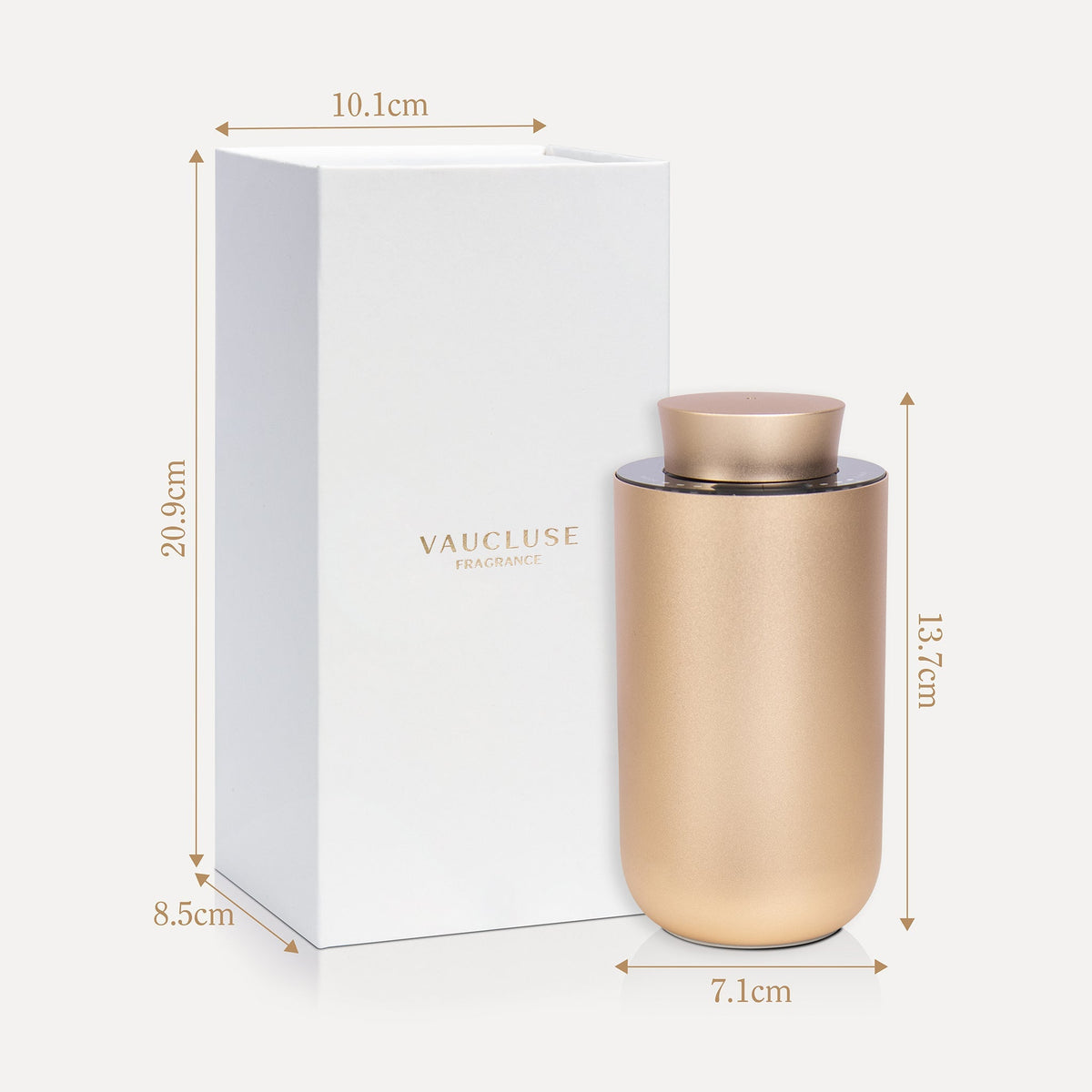 Rose Gold Essential Oil Diffuser -Upgraded Version(Rose Gold)