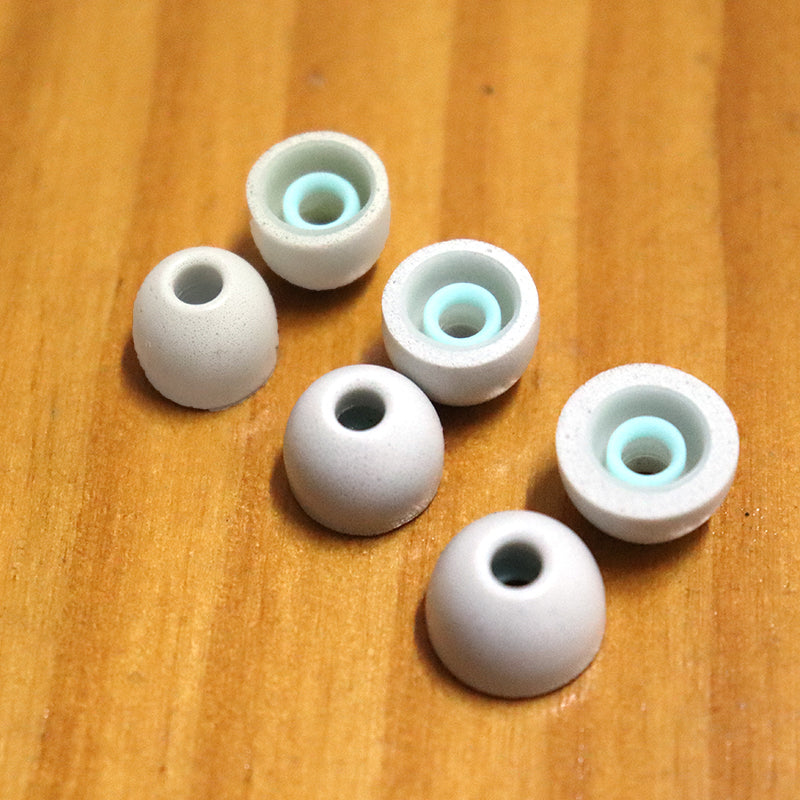 Saccater Zen-Core Hybrid Ear Tips: The best replacement tips for your Saccater collection - 3 pairs in a pack